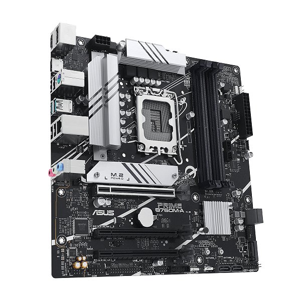 Placa mãe ASUS - PRIME B760m-A - LGA1700, DDR5, PCIe 4.0, mATX