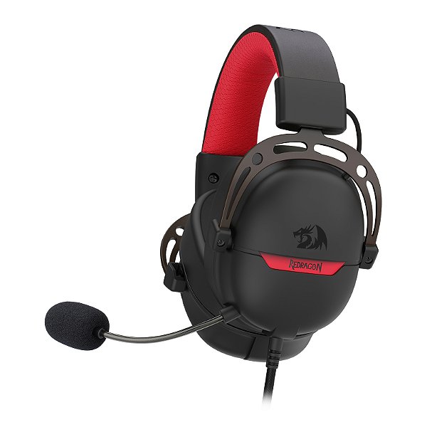 Headset gamer Redragon - Aurora - Surround 7.1, Driver 40mm