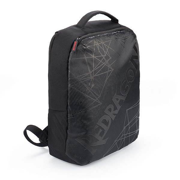 Mochila Redragon - Aeneas - Alças ajustáveis, Notebooks de até 15.6 polegadas, Acolchoamento na parte traseira - GB-76