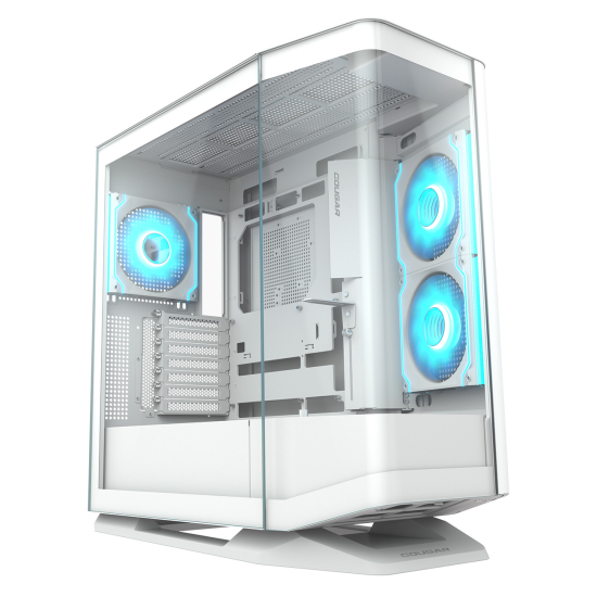 Gabinete Cougar FV270 RGB  - Branco