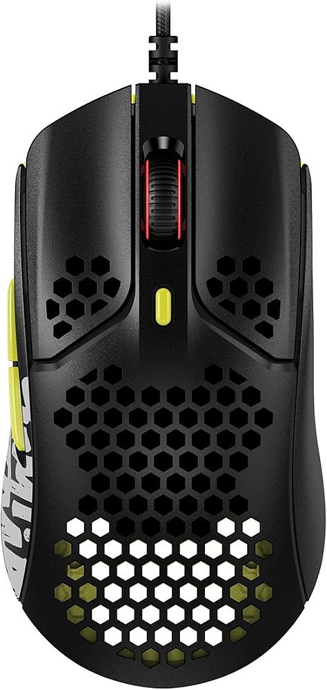 HyperX Pulsefire Haste –  Edição TimTheTatMan – Ultraleve, 16000 DPI, 6 botões programáveis