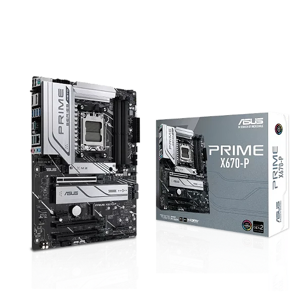 Placa Mae Asus Prime X670-P, DDR5, Socket AM5, ATX, Chipset AMD X670