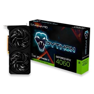 Placa De Vídeo RTX 4060 8GB Python Ii Gddrd6 128b Gainward