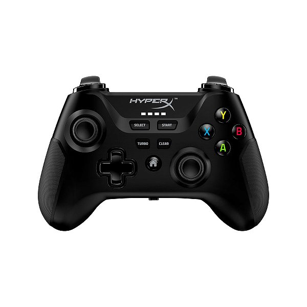 HyperX Clutch - Controle gamer sem fio (Preto) - Dispositivo móvel - PC