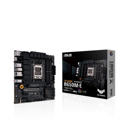 Placa Mãe Asus TUF Gaming B650M-E, Chipset B650, AMD AM5, mATX, DDR5, 90MB1FU0-M0EAY0