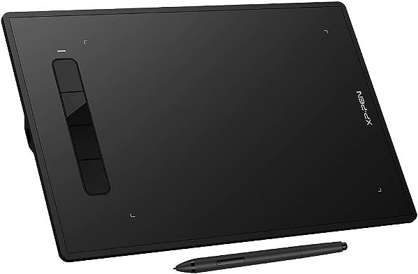 Mesa Digitalizadora XP-PEN Star G960S Plus Tablet gráficos Caneta de desenho Tablet 9x6 polegadas com suporte para inclinação sem bateria PH2 Stylus Eraser Digital (4 teclas de atalho)