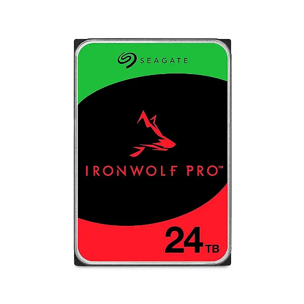 Hd Seagate Ironwolf Pro Nas, 24TB, 3.5", 7200rpm, 512mb, Sata 6gb/s - St24000nt002