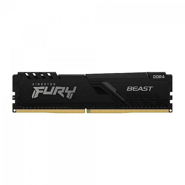 Memória DDR4 Kingston Fury Beast, 16GB, 3200MHz, Preto, KF432C16BB/16