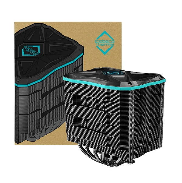 Air Cooler 140mm Iceberg Thermal Icesleet G6 Stealth, Black - Icesleetg6-00a