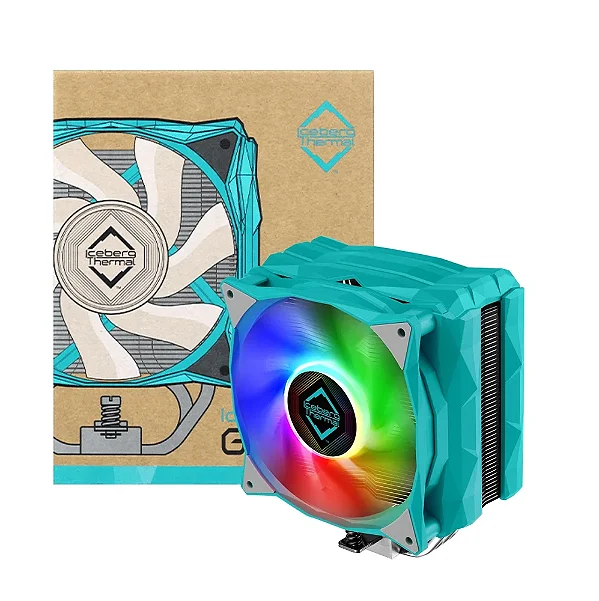 Air Cooler 120mm Iceberg Thermal Icesleet G40 Oc, Blue - Icesleetg4oc-tgg-00a
