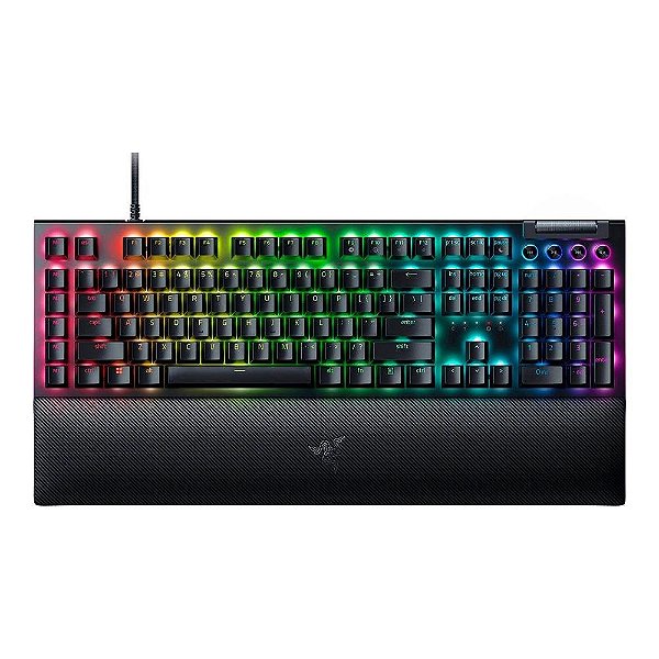 Teclado Gamer Razer Blackwidow V4, Chroma RGB, Switch Yellow, Layout US - RZ0304691900R3U