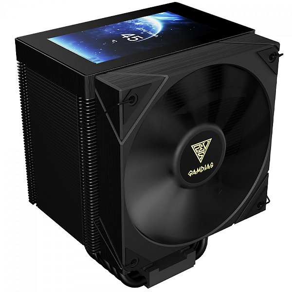 Cooler Para Processador Gamdias Boreas M2-61L, 120mm, Com Tela LCD, Intel-AMD, Preto - M2-61L