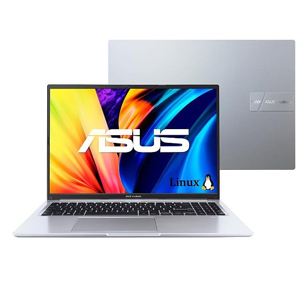 Notebook Asus Vivobook Go 16 X1605V, Intel Core I7-1355U, 8GB, SSD 512GB, Tela 16" LCD, Windows 11 Pro, Prata - 90NB10N2-M00XZ0
