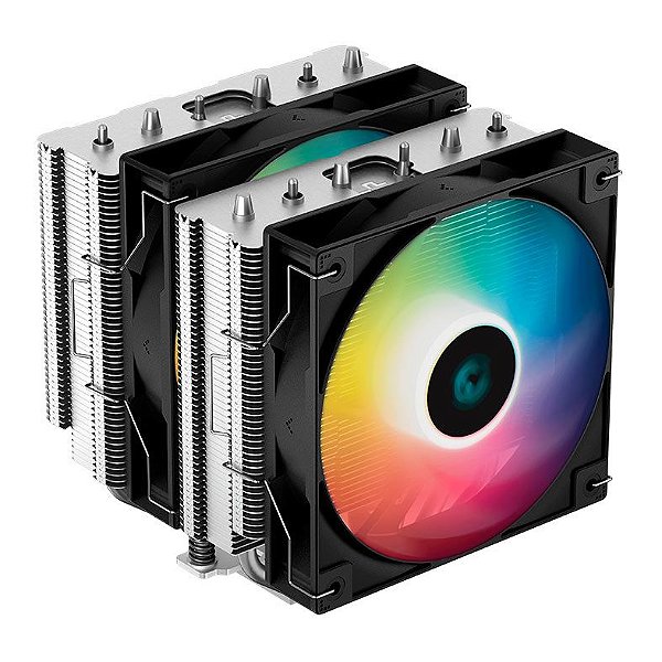 Cooler Para Processador DeepCool AG620 ARGB, 120mm, Preto, R-AG620-BKANMN-G-1