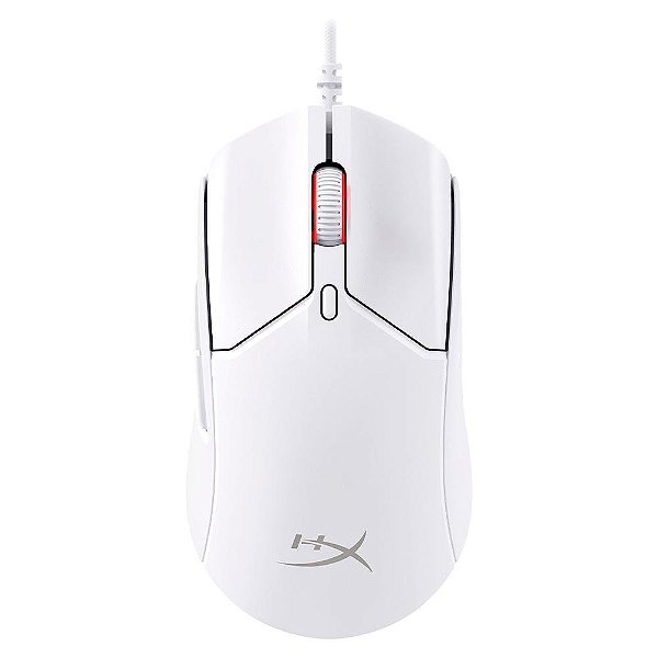 Mouse Gamer HyperX Pulsefire Haste 2, RGB, 26000DPI, 6 Botões, Branco - 6N0A8AA