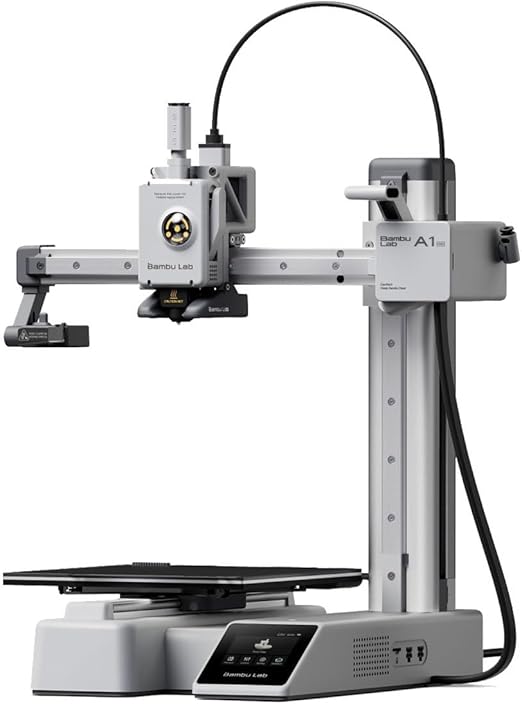 Impressora 3D Bambu Lab A1 Mini - A1M, Bivolt + 2 filamentos (preto e branco)