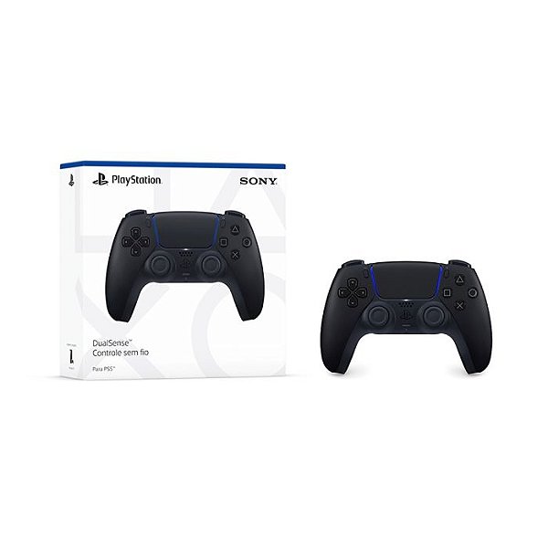Controle Sony DualSense Sem Fio PS5 Midnight Black - CFI-ZCT1W