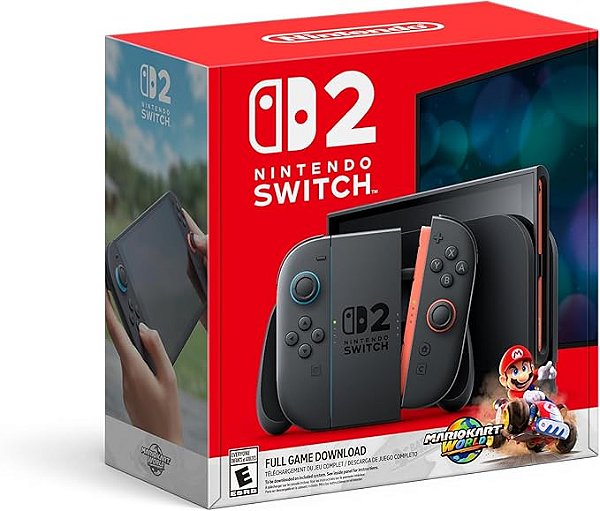 Nintendo Switch™ 2 + Mario Kart™ World Bundle (Versão Internacional)