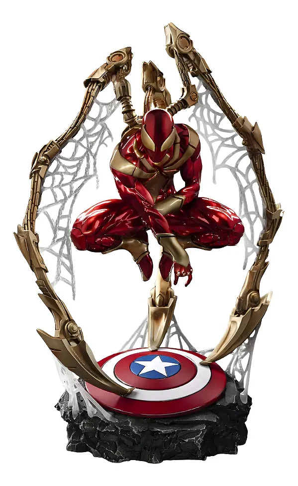 Figure Action - Homem Aranha Art Scale Iron Studios Ccxp 14 - 1-10