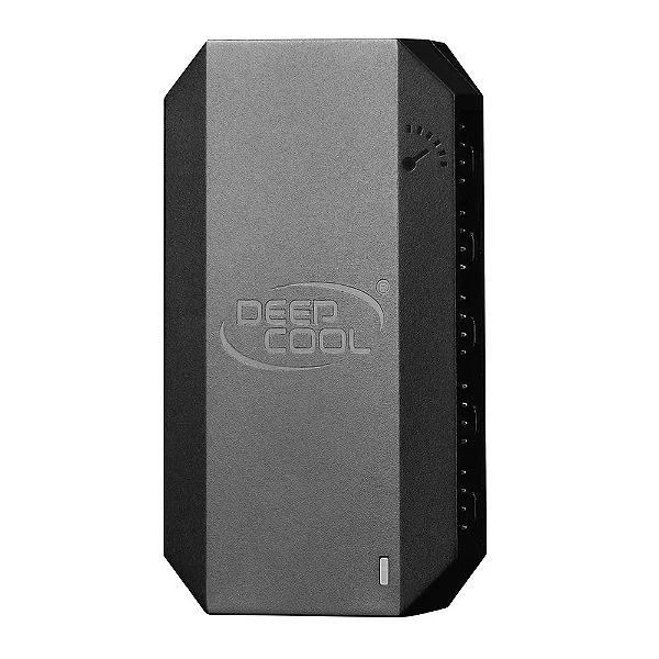 Controlador De Fan E HUB Deepcool Fh-10, Com 10 Saídas, 3 E 4 Pinos, Função Pwm - Dp-f10pwm-hub