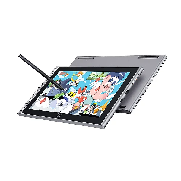 Mesa Digitalizadora XPPen Artist 12 V3 – Cinza - Stift-Display – 11,9" – 1920 × 1080 (Full HD) – 16k - CPCD121FH-GR CINZA