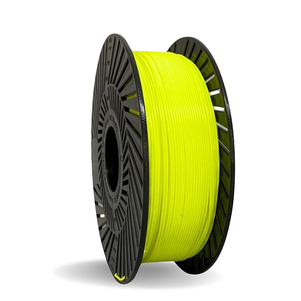 FILAMENTO PLA PREMIUM AMARELO MARCA-TEXTO NEON