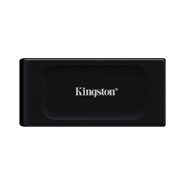 SSD Externo Kingston XS1000, 1TB, USB 3.2 Gen 2x2, Portátil, Leitura: 1050 MB/s, Gravação: 1050 MB/s, Preto - SXS1000/1000G
