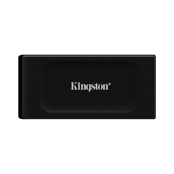 SSD Externo Kingston XS1000, 2TB, USB 3.2 Gen 2x2, Portátil, Leitura: 1050 MB/s, Gravação: 1050 MB/s, Preto - SXS1000/2000G
