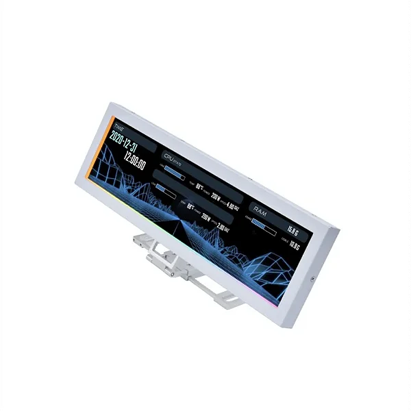 Tela Para Gabinete Lian Li Us88v1, Universal Screen, 8.8", White - Sm088w