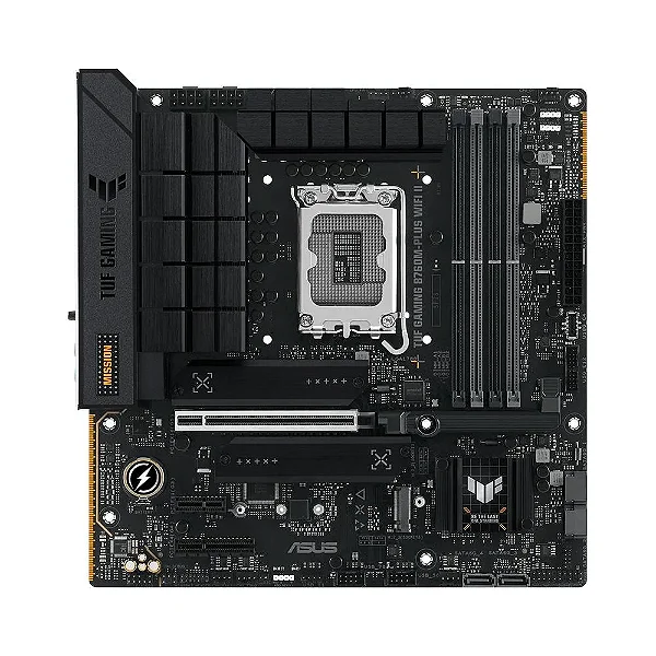 Placa-Mãe ASUS TUF GAMING B760M-PLUS WIFI II, Intel, DDR5, Preto - 90MB1HE0-M0EAY0