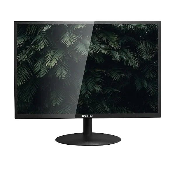 Monitor Brazil PC 19", HD, 60Hz, 5ms, VA, HDMI e VGA, Ajuste de Ângulo, Preto - BPC-19WE02-B