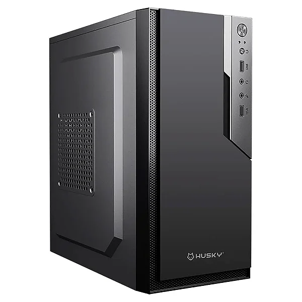 Gabinete Office Husky 200, Micro ATX, Mini ATX, Preto - HGO200PT