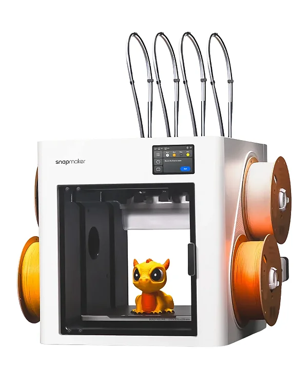 Impressora 3d Snapmaker U1 + 2 filamentos de brinde (Preto e Branco) - TYE29ECLT