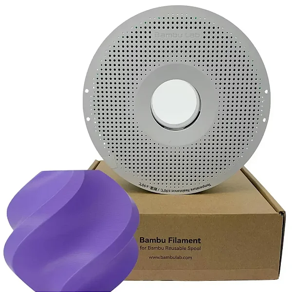 Filamento Bambulab Pla Basic Roxo 1kg- MTCKAXS5P