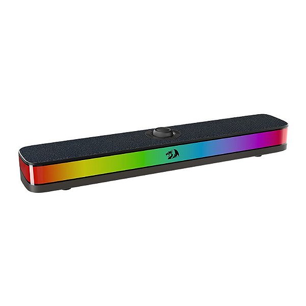 Soundbar Gamer Redragon Neo, RGB, 5W, USB-C/Bluetooth, Preto - GS515