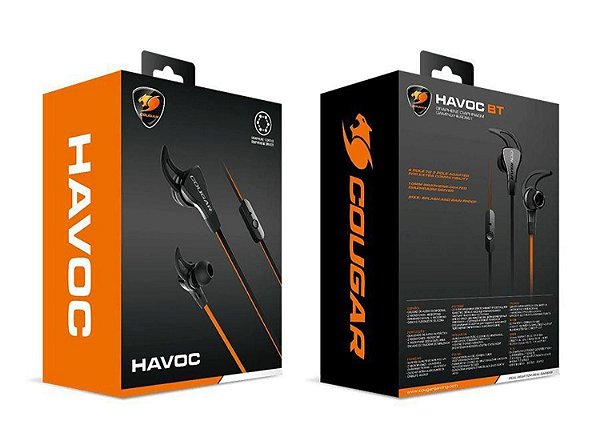 Fone de ouvido Cougar - Havoc