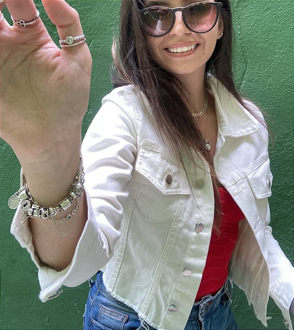 JAQUETA JÚLIA BRANCA