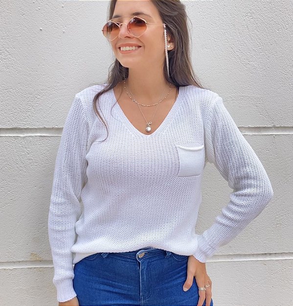 BLUSA TRICOT GABI OFF WHITE