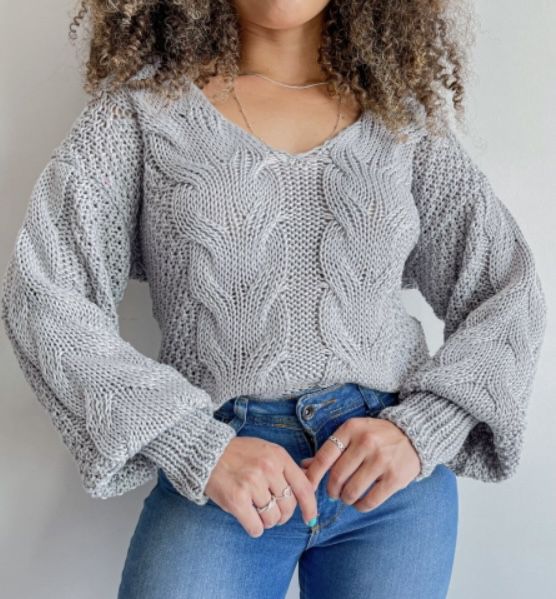 BLUSA TRICOT PREMIUM TRANÇA