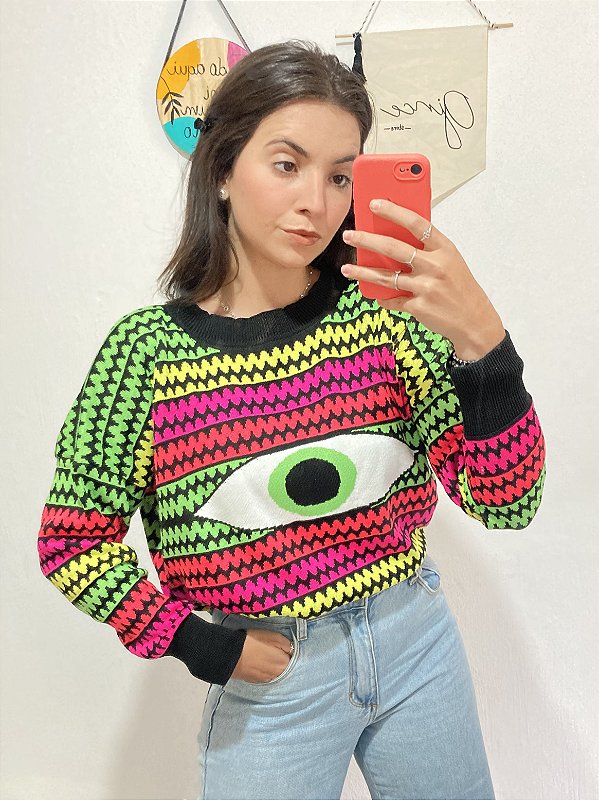 BLUSA AMPLA THE EYE
