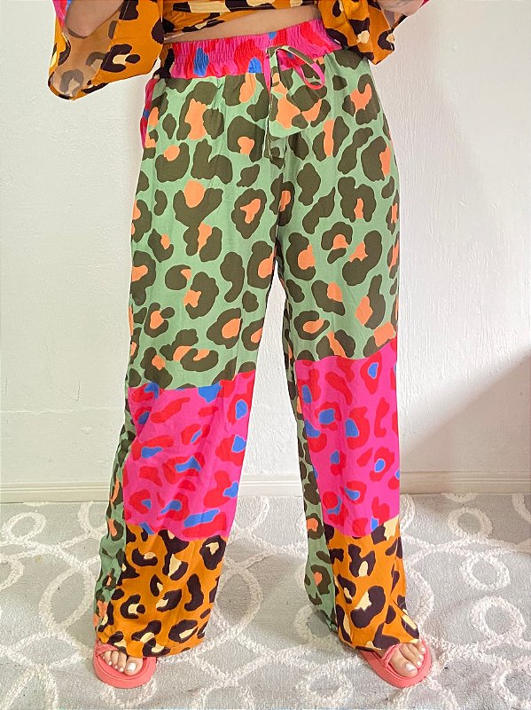 CALÇA PANTALONA ONÇA REMIX