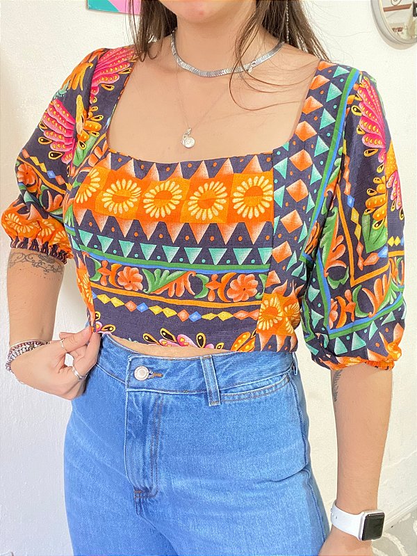 CROPPED RETO ARARA REMIX