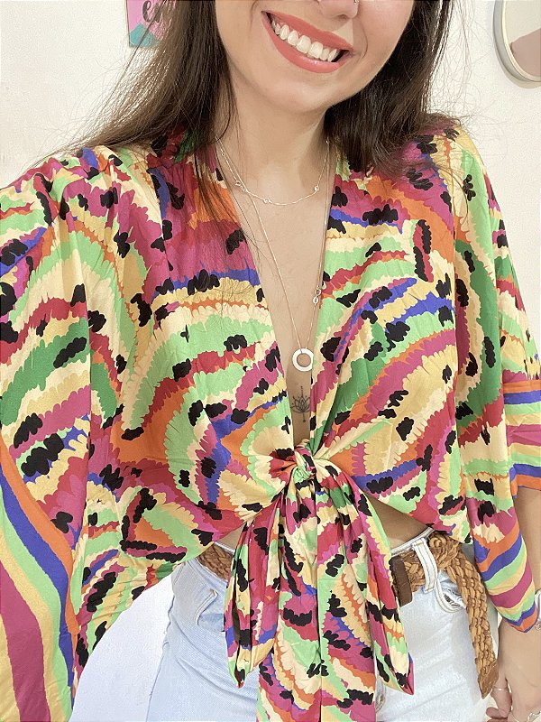 BLUSA 4 AMARRAÇÕES ALEGRIA