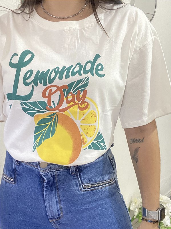 T-Shirt algodão Lemonade