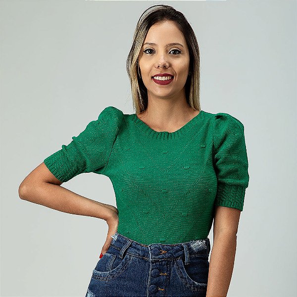 BLUSA BARBARA - MANGA BUFANTE