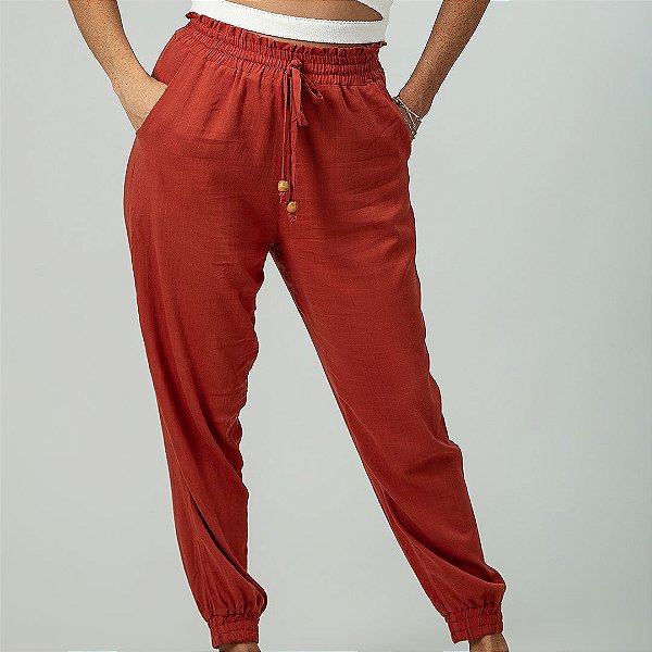 CALÇA JOGGER CAMILA (APENAS 38 LILAS)