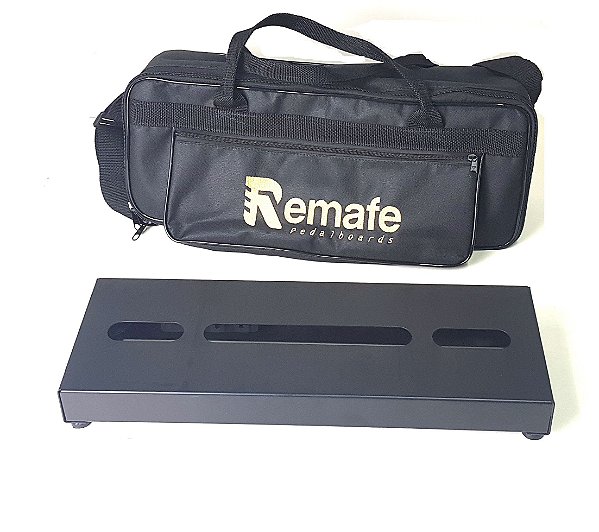 Pedalboard 15x45cm com elétrica + Softbag