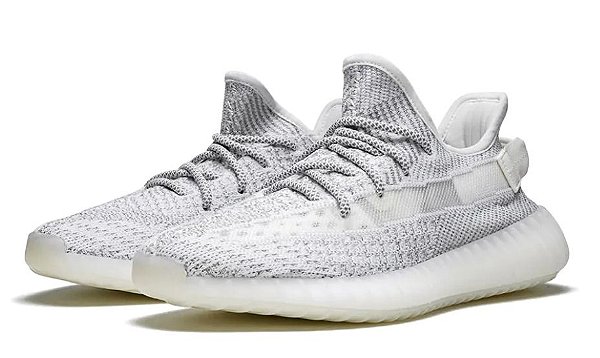 yeezy black refletivo