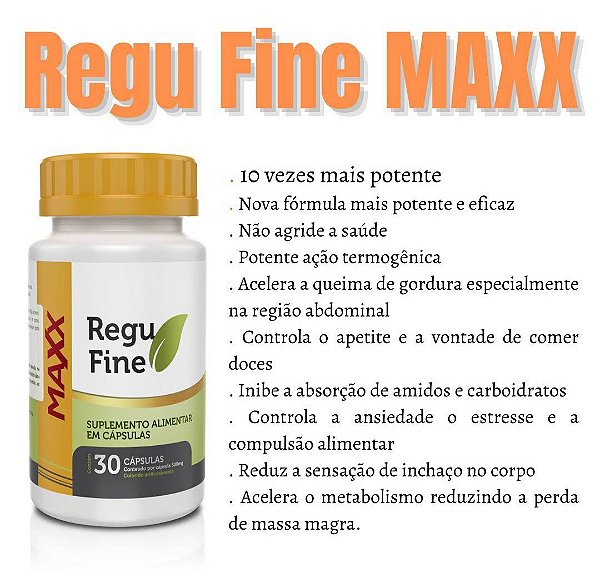 REGU FINE MAXX - Bem Estar Life