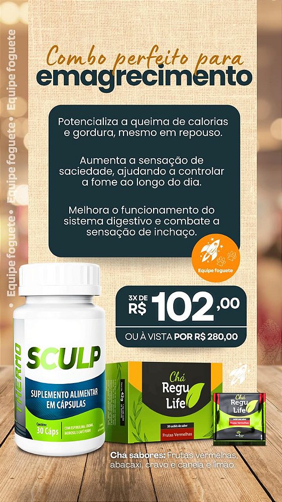 Oferta combo perfeito emagrecimento e intestino saudável